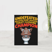 Undefeated Mive Dump Di Toilet Clogging Chamon  カード (正面)