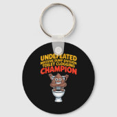 Undefeated Mive Dump Di Toilet Clogging Chamon  キーホルダー (正面)
