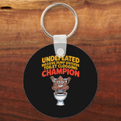 Undefeated Mive Dump Di Toilet Clogging Chamon キーホルダー (正面)