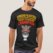 Undefeated Mive Dump Di Toilet Clogging Chamon  Tシャツ (正面)