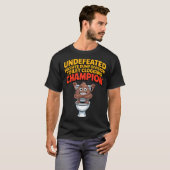 Undefeated Mive Dump Di Toilet Clogging Chamon  Tシャツ (正面フル)
