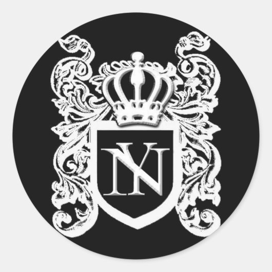 undeNYableクレストシール ラウンドシール (正面)