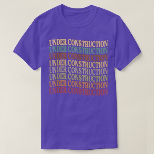 Under建築おもしろい – モチベーション – トレーニングジョー tシャツ (デザイン正面)