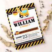 UNDER建築誕生日パーティーの招待 招待状