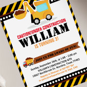 UNDER建築誕生日パーティーの招待 招待状