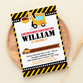 UNDER建築誕生日パーティーの招待 招待状