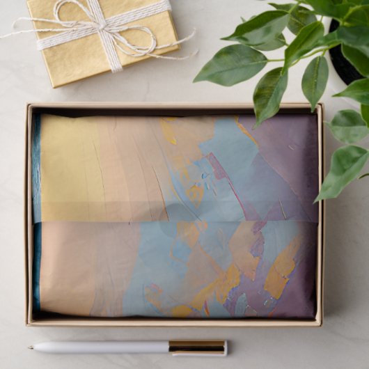 “Under a majestic sky”. 薄葉紙 (ギフト)