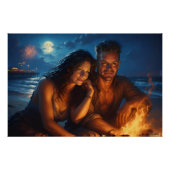 Under A Moonlit Sky ポスター (正面)