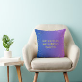 Under Any Sky Celestial Love Quote Throw Pillow | クッション (椅子)