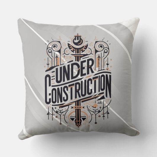 Under Construction クッション (裏面)