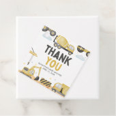 Under Construction Baby Shower フェイバータグ (インサイチュ)