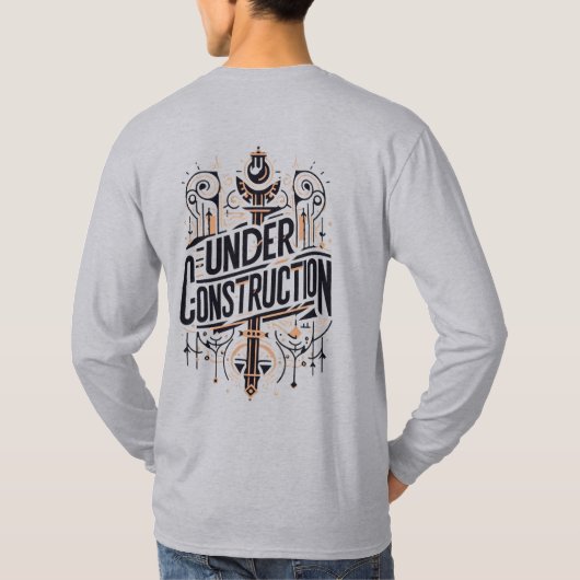 Under Construction Tシャツ (裏面)