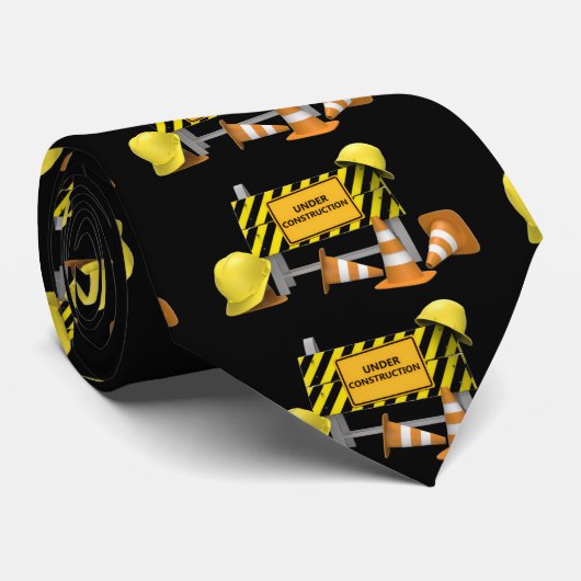 UNDER CONSTRUCTION T-Shirt ネクタイ (ロール)