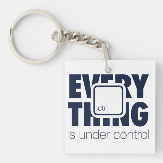 Under ctrl キーホルダー (正面)