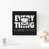 Under ctrl スクエア壁時計 (ホーム)