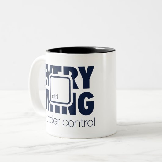 Under ctrl ツートーンマグカップ (正面左)