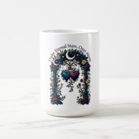 Under Eternal Stars Ours Alone Arbor Gifts T-Shirt コーヒーマグカップ (中央)