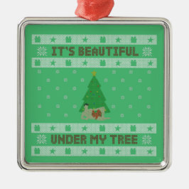 Under My Tree Ornament メタルオーナメント