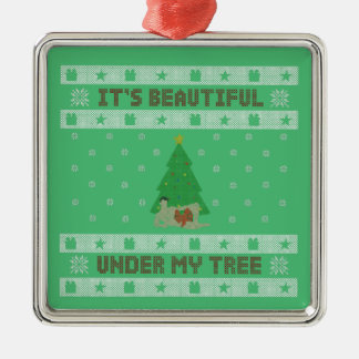 Under My Tree Ornament メタルオーナメント