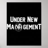 Under New Management Narcotics Anonymous Design ポスター (正面)