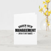 Under New Management Speak To My Fiancée - Future カード (黄色い花)
