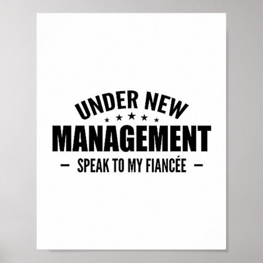 Under New Management Speak To My Fiancée - Future ポスター (正面)