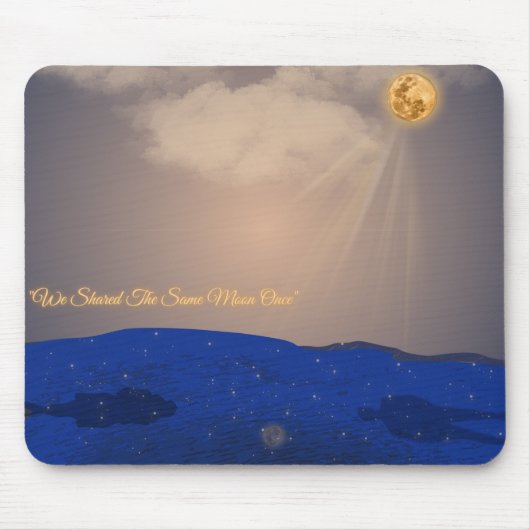 Under One Moon_ Mousepad  マウスパッド (正面)