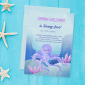 Under Sea Party Invitation 案内状