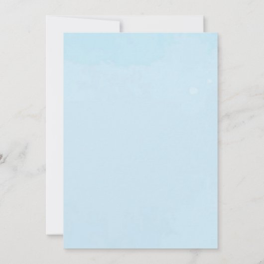 Under Sea Party Invitation 案内状 (裏面)