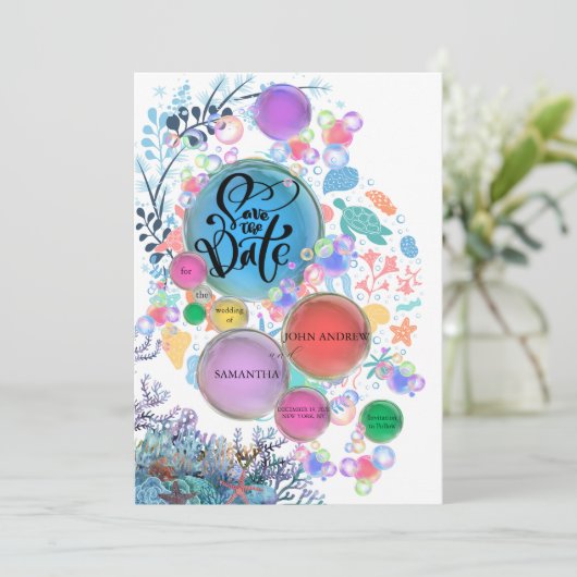 Under Sea Water Save the Date (スタンド正面)