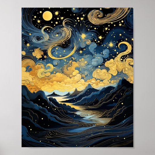 Under the Milky Way 🌌 ポスター (正面)