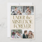 Under the Mistletoe Forever Cream Photo  シーズンカード (正面)