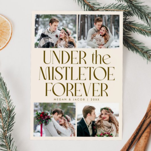 Under the Mistletoe Forever Cream Photo  シーズンカード