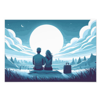 under the same moon フォトプリント           