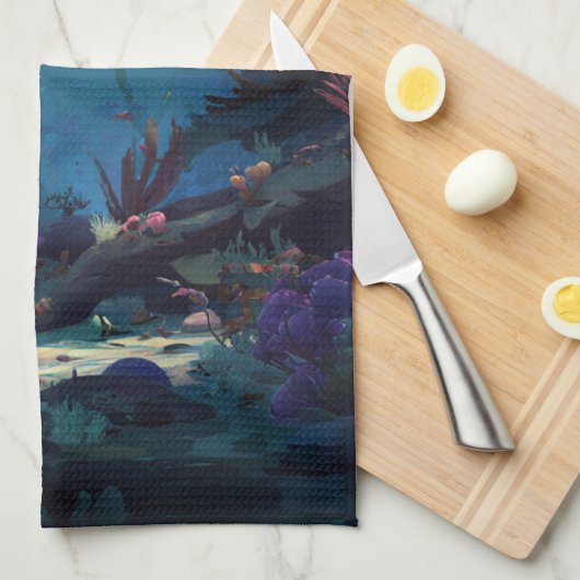 Under The Sea キッチンタオル (四つ折り)