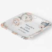 Under The Sea Animals Birthday Party ペーパープレート (傾斜あり)