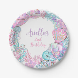 Under the Sea Animals Custom Paper Plates ペーパープレート