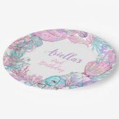 Under the Sea Animals Custom Paper Plates ペーパープレート (アングル)