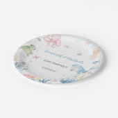 Under the Sea Baby Shower  ペーパープレート (アングル)