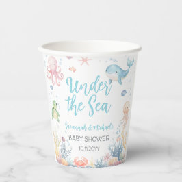 Under the Sea Baby Shower  紙コップ
