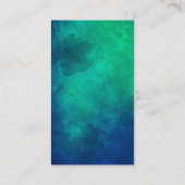 Under The Sea Baby Shower Book Request エンクロージャーカード (裏面)