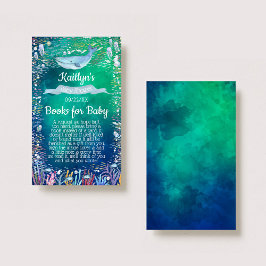 Under The Sea Baby Shower Book Request エンクロージャーカード
