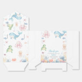 Under the Sea Baby Shower Favor Box フェイバーボックス (見開き)