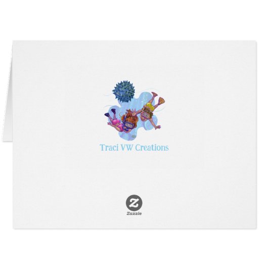 Under the Sea Birthday Card (裏面横)