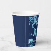 Under the Sea birthday invitation, ocean boy  紙コップ (右)