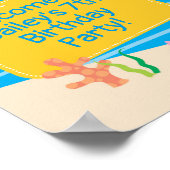 Under the Sea Creatures Birthday ポスター (角)