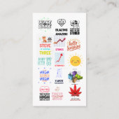 Under The Sea Enclosure Cards | Cute Minimal エンクロージャーカード (裏面)