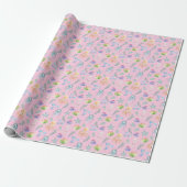 Under the Sea Gift Wrapping Paper - Pink ラッピングペーパー (アンロールド)