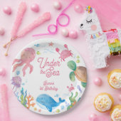 Under the Sea Kids 1st Birthday ペーパープレート (パーティー)