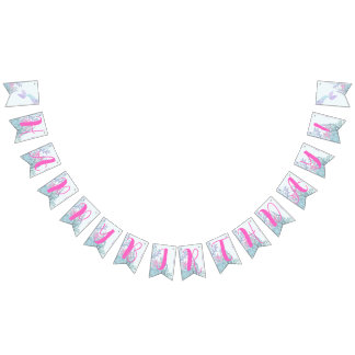 Under the Sea Matching Happy Birthday バンティングフラッグ